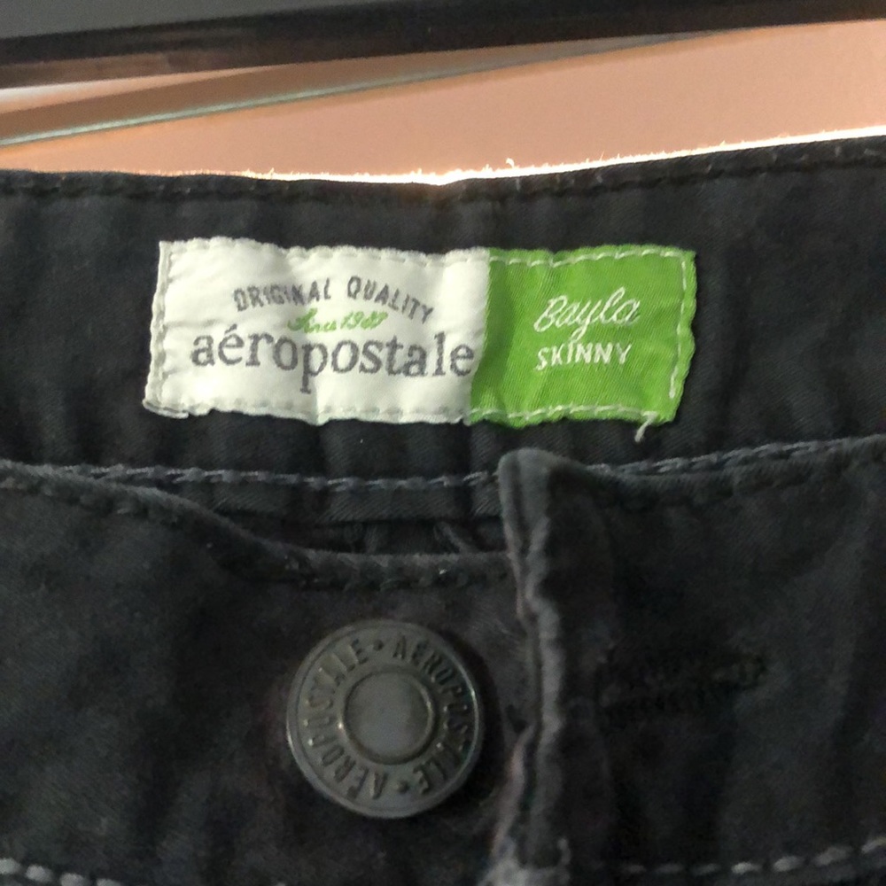Aeropostale  Bayla skinny size 11/12 black jeans